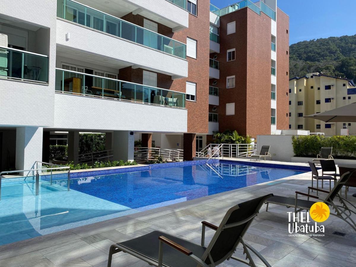 Thel Ubatuba - Apto 28/B, Santorini - Praia Grande أوباتوبا المظهر الخارجي الصورة