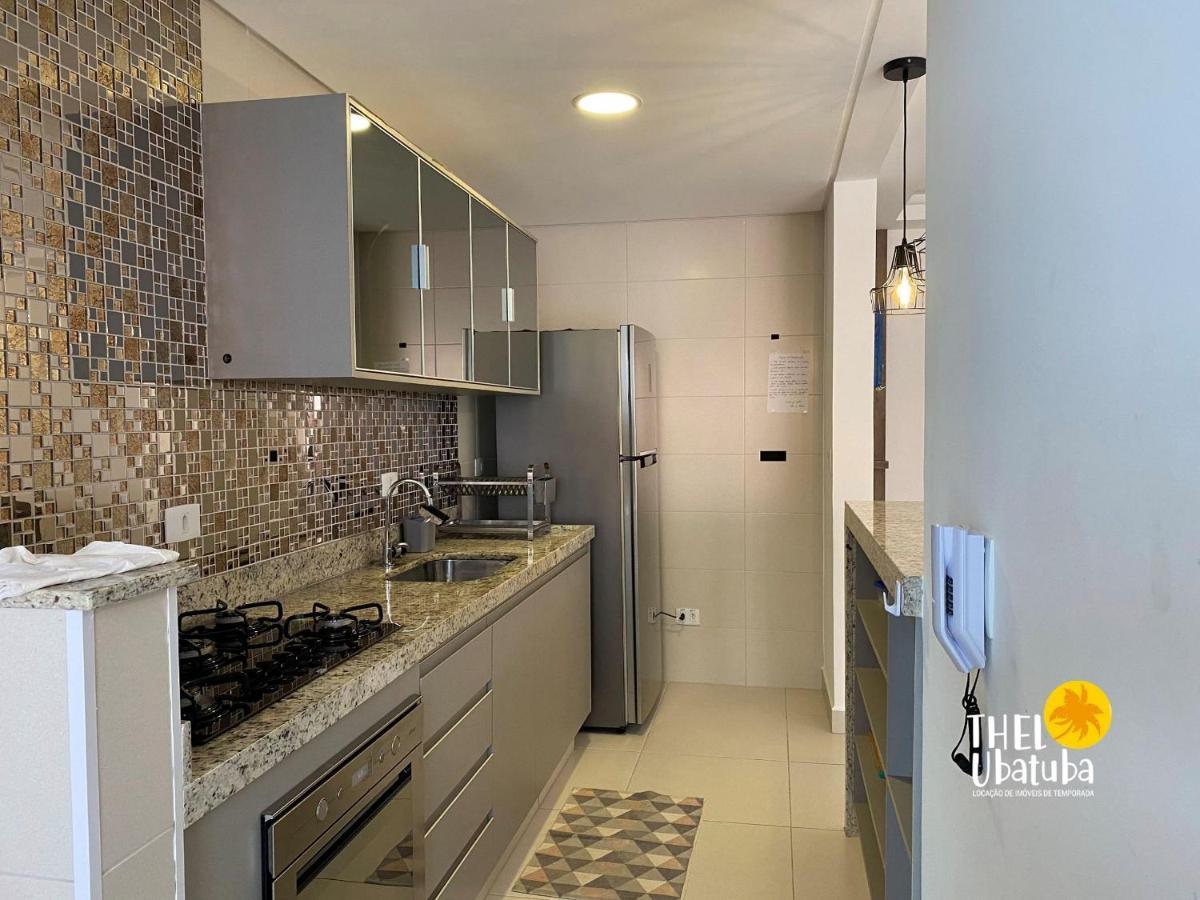 Thel Ubatuba - Apto 28/B, Santorini - Praia Grande أوباتوبا المظهر الخارجي الصورة